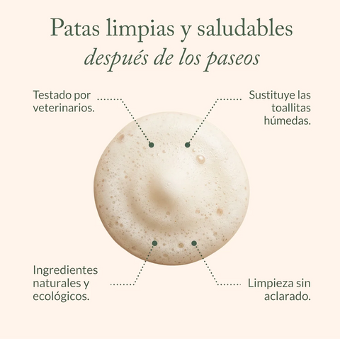 Recarga del limpiador de almohadillas ecológico The Doog Life para perros y gatos
