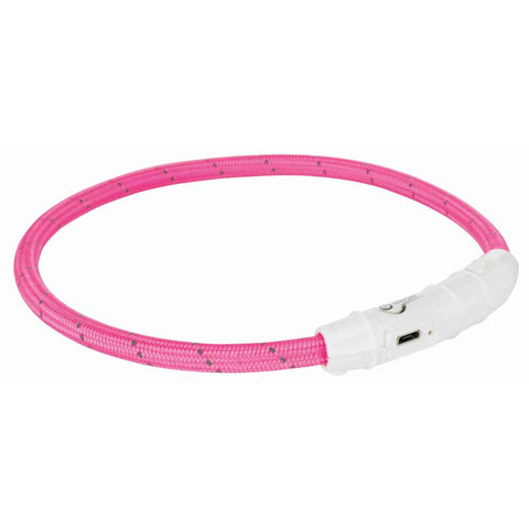 Trixie Collar de Aro Flash Rosa