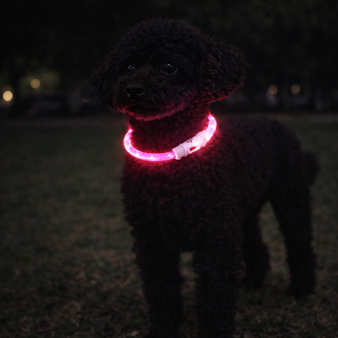 Trixie Collar de Aro Flash Rosa
