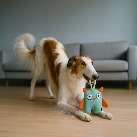 Twinbee Búho de Lona Acolchado