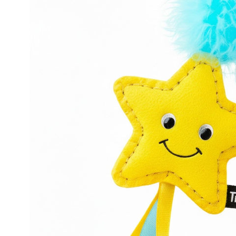 Twinbee Cat Toy Caña con Estrella de Mar