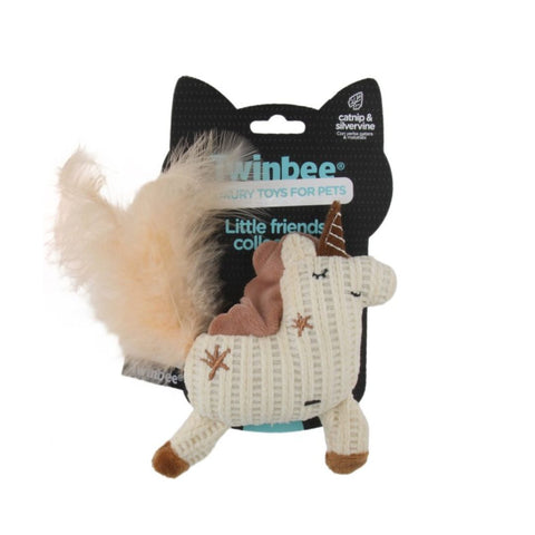 Twinbee Cat Toy Unicornio con Matatabi