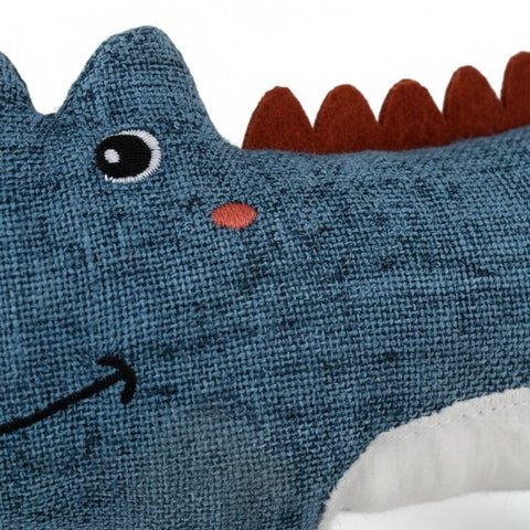 Twinbee Cocodrilo con Cuerda de Yute