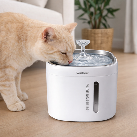 Twinbee Fuente Pure3C Series  - Bebedero automático 2 litros