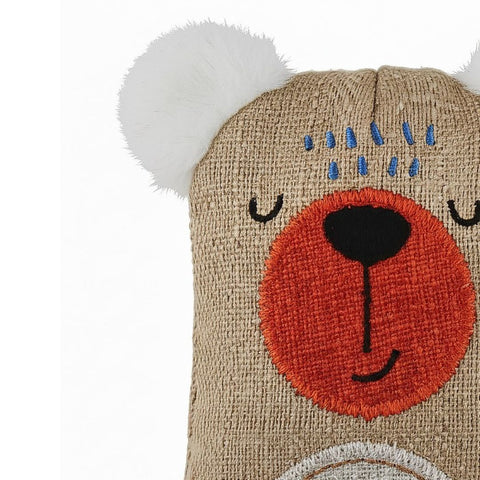 Twinbee Oso de Tela con Botella Crujiente