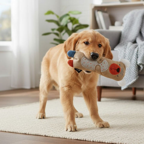 Twinbee Oso de Tela con Botella Crujiente