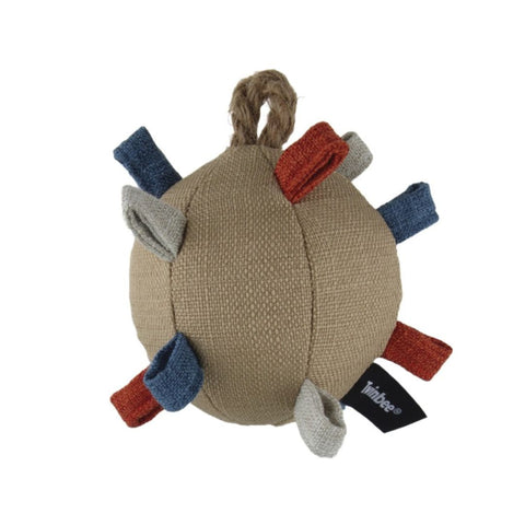 Twinbee Pelota de Tela y Yute con Salientes