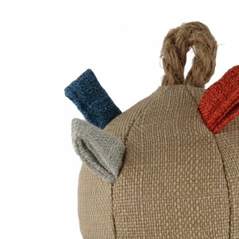 Twinbee Pelota de Tela y Yute con Salientes