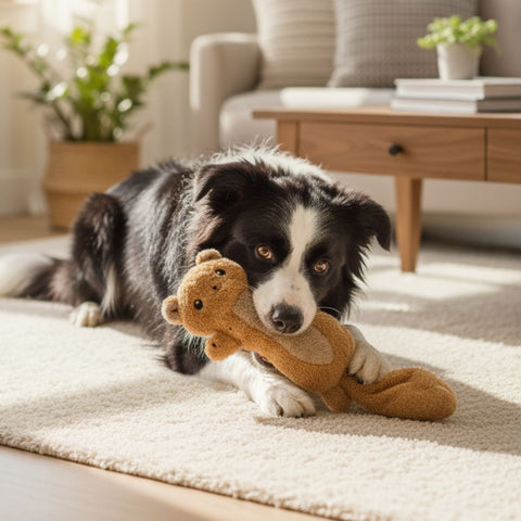 Twinbee Peluche Comedreja con Cuerda interior 45cm