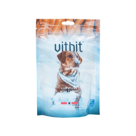 Vitbit Sticks de Bacalao con Zanahoria