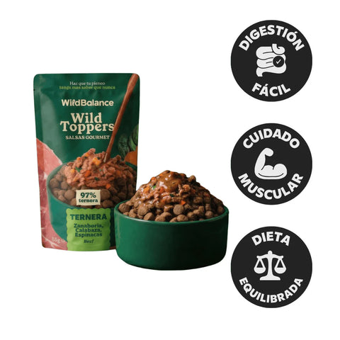 WildBalance Wild Toppers Ternera 85g