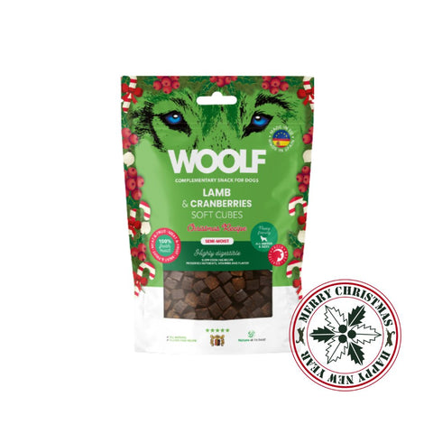 Woolf Navidad Cordero con Arándanos 100g
