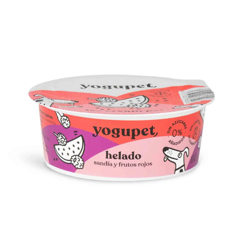 YoguPet Helado Red Sandía y Frutos Rojos