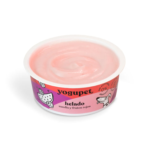 YoguPet Helado Red Sandía y Frutos Rojos