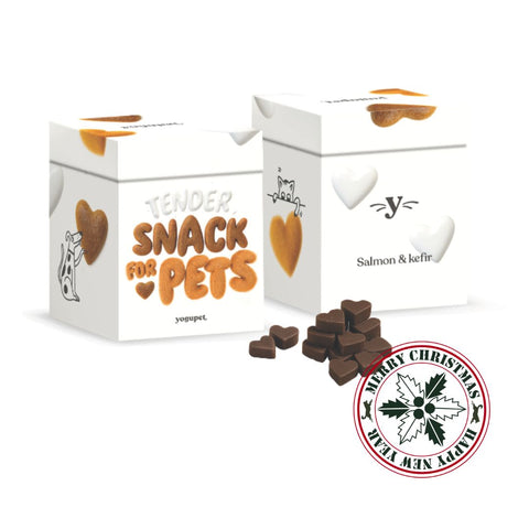 Yogupet Navidad Snack Caja Blanca