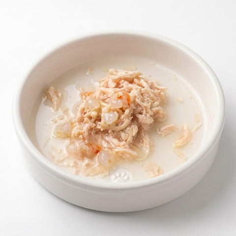 Zen Lux Pollo y Gambas en Salsa para gatos esterilizados, alimento complementario de 70 g
