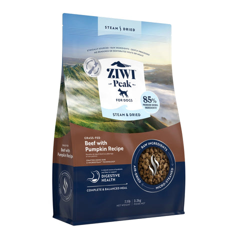ZiwiPeak Dog Steam&Dried Beef