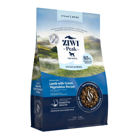 ZiwiPeak Dog Steam&Dried Lamb