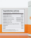 Ingredientes de Balto Probióticos: probióticos, prebióticos, postbióticos, arándano, pectina y psyllium