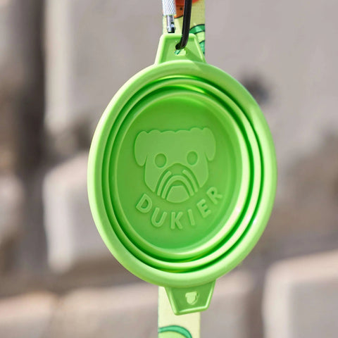 Dukier Bebedero Plegable Green para Perro