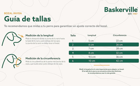 Baskerville Bozal Invisa