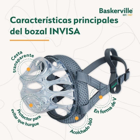 Baskerville Bozal Invisa