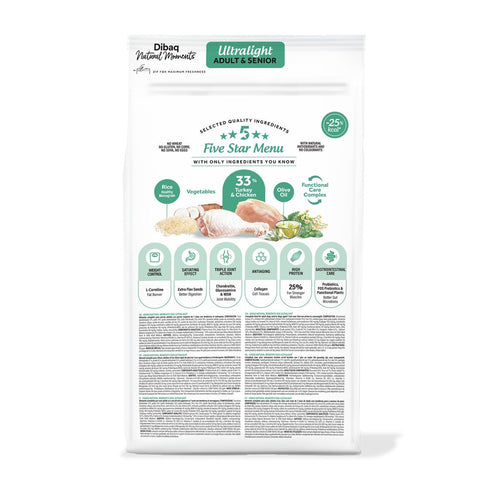 Dibaq Natural Moments 5 Star Ultralight para Perros