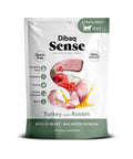 Dibaq Sense Cat Bocaditos de Pavo con Conejo 100g