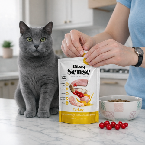 Dibaq Sense Cat Bocaditos de Pavo 100g
