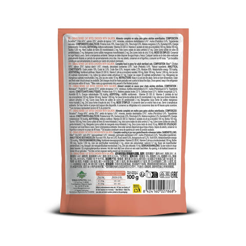 Dibaq Sense Bocaditos en salsa Pollo con Salmón 100g