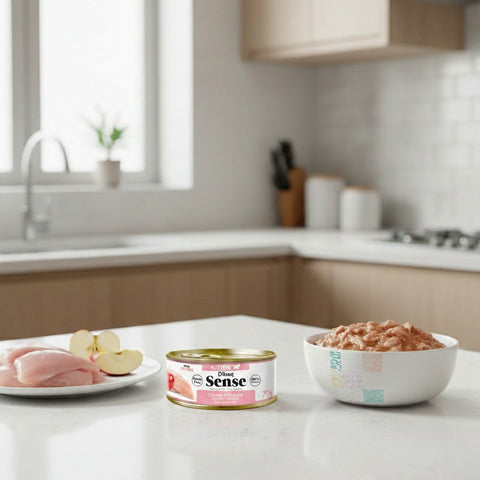 Dibaq Sense Gatito Pollo con Manzana para Gatos 70g