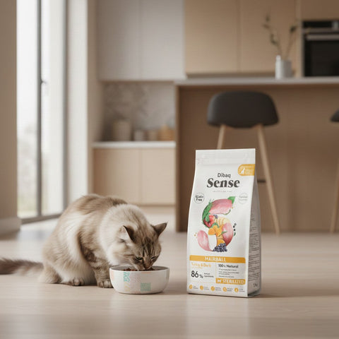 Dibaq Sense Hairball para Gatos sin Cereales