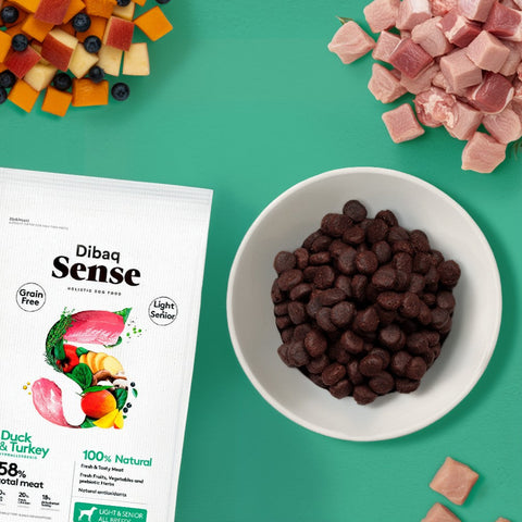 Dibaq Sense Pato y Pavo Light o Senior sin Cereales