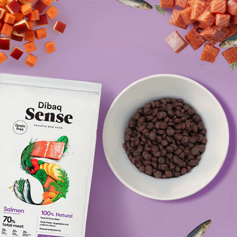Dibaq Sense Salmón Mini sin Cereales para Perros