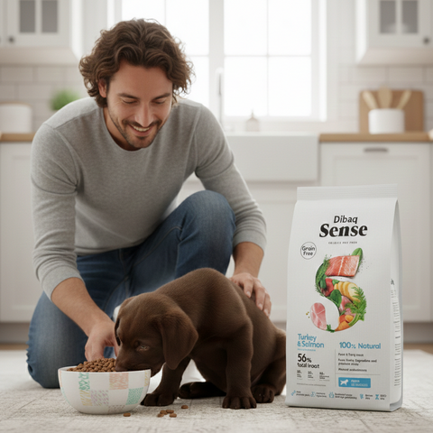 Dibaq Sense Salmón y Pavo Cachorros sin Cereales