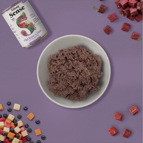 Dibaq Sense Lata Jabalí y Ciervo Grain Free 380g