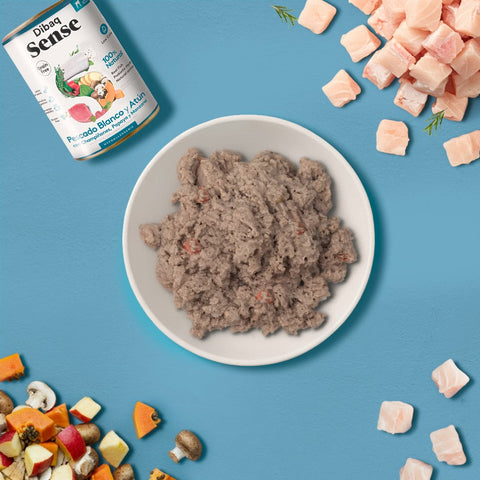Dibaq Sense Pescado Blanco y Atún sin Cereales 380g