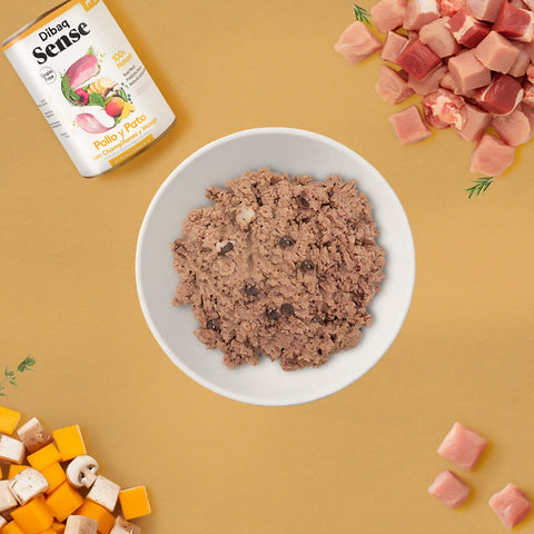 Dibaq Sense Pollo y Pato sin Cereales 380g