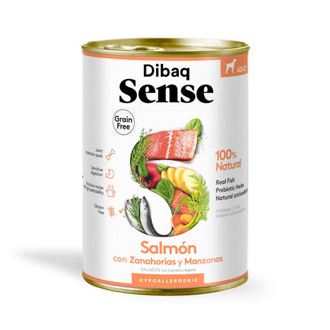 Dibaq Sense Lata Salmón sin Cereales para Perros