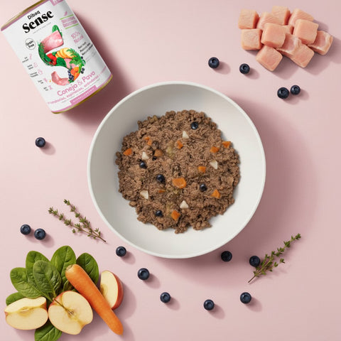 Dibaq Sense Sensitive Conejo y Pavo sin Cereales 380g