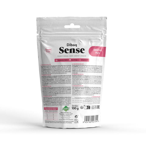 Dibaq Sense Snack Dental Cerdo para Perros 100g