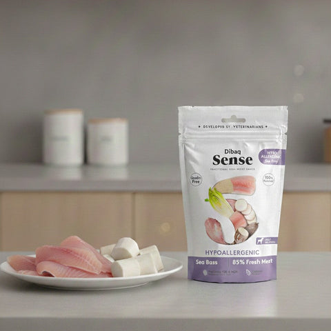 Dibaq Sense Snack Hipoalergénico Lubina 100g