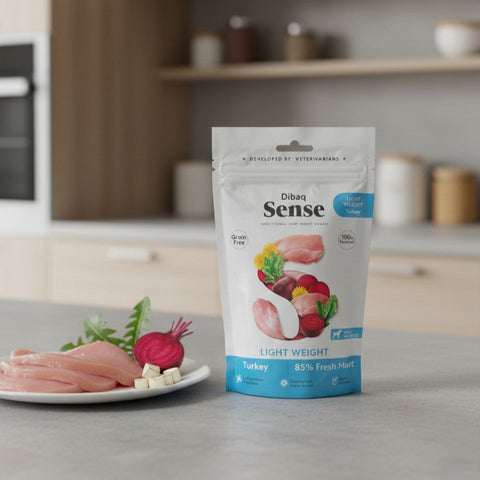 Dibaq Sense Snack Peso Light Pavo para Perros 100g