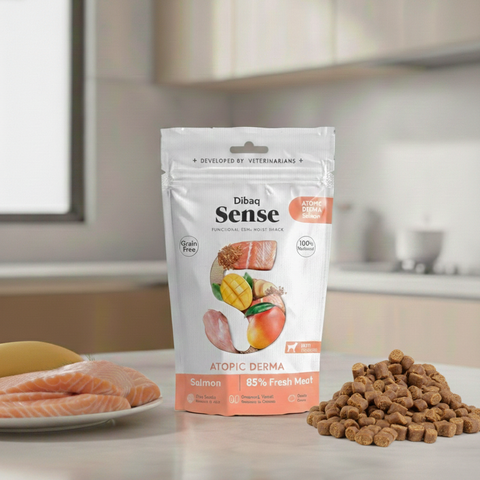 Dibaq Sense Snack Piel Atópica Salmón para Perros 100g