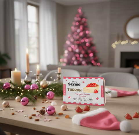 Snack navideño Dibaq Sense para perros adultos sabor tarta de queso