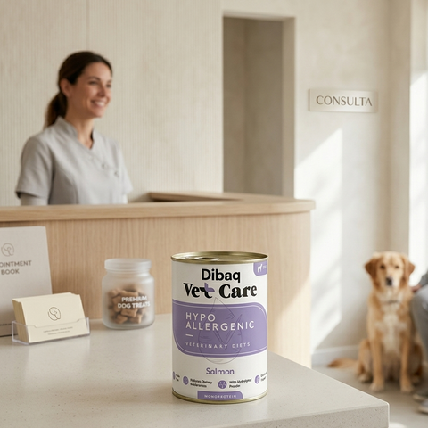 Dibaq Vet Care Hypoallergenic Salmón para Perros 380g