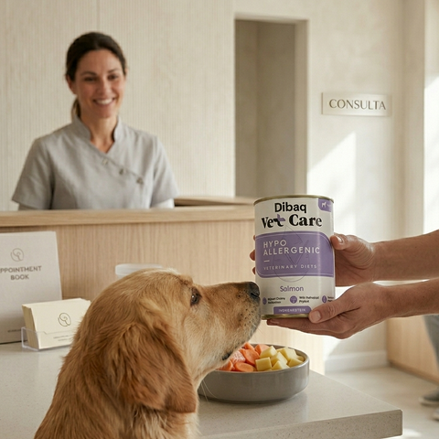 Dibaq Vet Care Hypoallergenic Salmón para Perros 380g