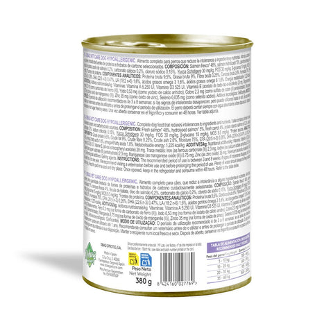Dibaq Vet Care Hypoallergenic Salmón para Perros 380g