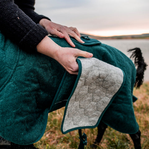 Non-stop Drying Coat Dark Teal