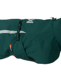 Abrigo impermeable acolchado Non-stop dogwear Fjord Lined Raincoat en color verde azulado oscuro para perro